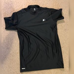 Starter mens black dry fit shirt